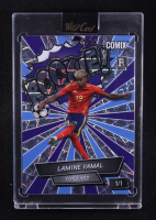 Lamine Yamal 2024 Wild Card Comix Rookie Laser #LY07 #1/1 RC at PristineAuction.com