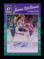 Jason Williams 2023-24 Donruss Optic Retro Series Signatures Green International #20 RC at PristineAuction.com