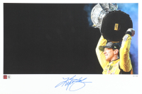 Kyle Busch Signed LE Nascar 2019 Homestead Win 12x18 Print (PA) at PristineAuction.com