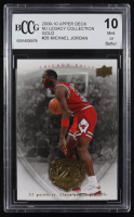 Michael Jordan 2009-10 Upper Deck Michael Jordan Legacy Collection Gold #26 (BCCG 10) at PristineAuction.com