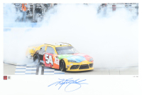 Kyle Busch Signed LE Nascar 2021 Nashville Win 12x18 Print (PA) at PristineAuction.com