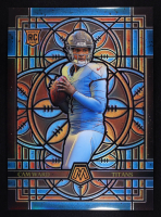 Cam Ward 2025 Panini Mosaic Stained Glass Oversized #25 RC at PristineAuction.com