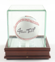 Willie Mays Signed 2007 All-Star Game Logo Baseball with Display Case (Mays & PSA) at PristineAuction.com
