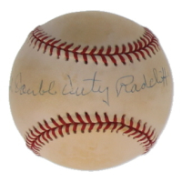 Ted "Double Duty" Radcliffe Signed ONL Baseball (JSA) at PristineAuction.com