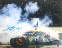 Kyle Busch Signed Nascar 2019 Homestead Win 11x14 Photo (PA) at PristineAuction.com