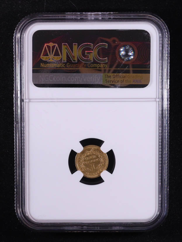 1849 Closed Wreath Gold Dollar (NGC) at PristineAuction.com 1849 Closed Wreath Gold Dollar (NGC) at PristineAuction.com