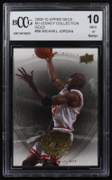 Michael Jordan 2009-10 Upper Deck Michael Jordan Legacy Collection Gold #56 (BCCG 10) at PristineAuction.com