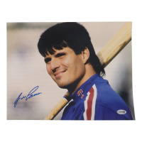 Jose Canseco Signed Rangers 11x14 Photo (JSA) at PristineAuction.com