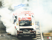 Jesse Love Signed Nascar 2025 Daytona Win 11x14 Photo (PA) at PristineAuction.com