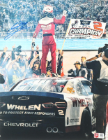 Jesse Love Signed Nascar 2025 Martinsville Win 11x14 Photo (PA) at PristineAuction.com