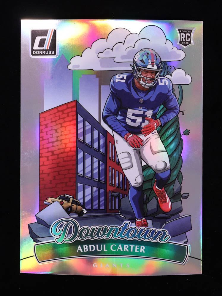 Abdul Carter 2025 Donruss Downtown! Oversize #20 RC at PristineAuction.com Abdul Carter 2025 Donruss Downtown! Oversize #20 RC at PristineAuction.com