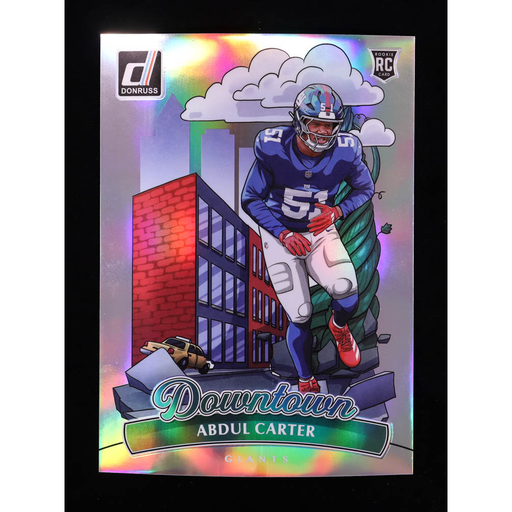 Abdul Carter 2025 Donruss Downtown! Oversize #20 RC at PristineAuction.com