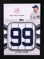 Aaron Judge 2022 Topps Commemorative Player Jersey Number Medallions #JNMAJ at PristineAuction.com