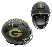 Brett Favre Signed Packers Full-Size Authentic On-Field Salute to Service Alternate Speedflex Helmet (Radtke) at PristineAuction.com