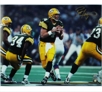 Brett Favre Signed Packers 16x20 Photo (Radtke) at PristineAuction.com