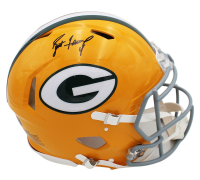 Brett Favre Signed Packers Full-Size Authentic On-Field Throwback Alternate Speed Helmet (Radtke) at PristineAuction.com