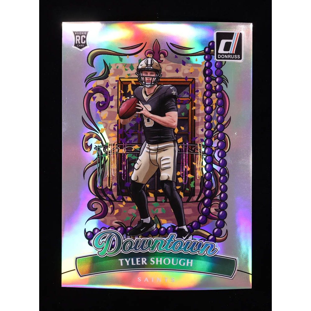 Tyler Shough 2025 Donruss Downtown! Oversize #19 RC at PristineAuction.com