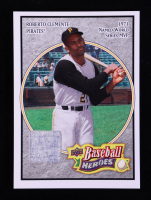 Roberto Clemente 2008 Upper Deck Heroes Jersey Charcoal #143 at PristineAuction.com