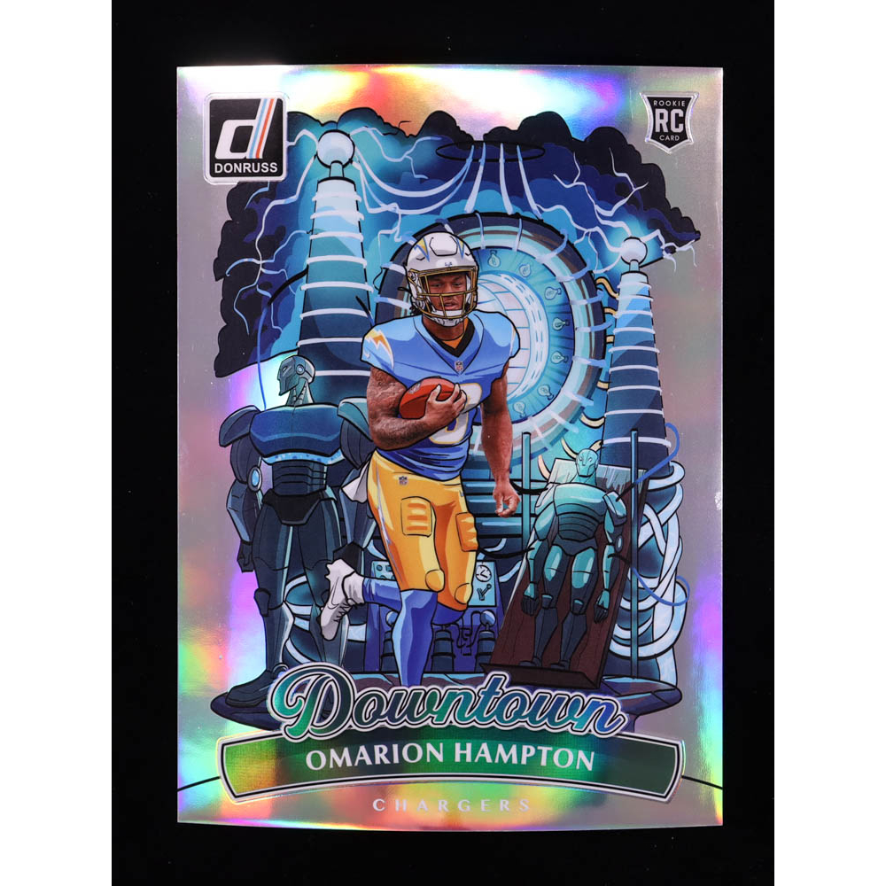 Omarion Hampton 2025 Donruss Downtown! Oversize #16 RC at PristineAuction.com