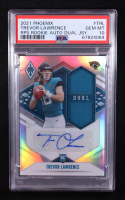 Trevor Lawrence 2021 Panini Phoenix RPS Rookie Auto Dual Jerseys #RAD-TRL RC #15/35 (PSA 10) at PristineAuction.com