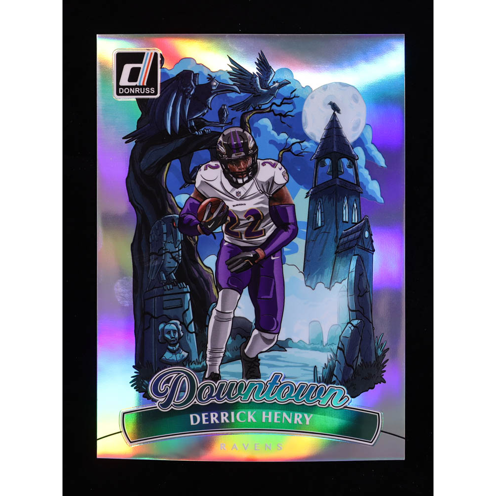 Derrick Henry 2025 Donruss Downtown! Oversize #3 at PristineAuction.com