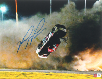 Ryan Preece 2023 Daytona Wreck Signed 11x14 Photo (PA) at PristineAuction.com