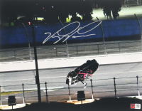Ryan Preece 2023 Daytona Wreck Signed 11x14 Photo (PA) at PristineAuction.com