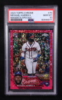 Michael Harris II 2023 Topps Chrome Magenta Sparkle #79 RC #183/350 (PSA 10) at PristineAuction.com