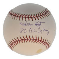 LaMarr Hoyt Signed OML Baseball Inscribed "83 A.L. Cy Young" (MLB & Mounted Memories) at PristineAuction.com