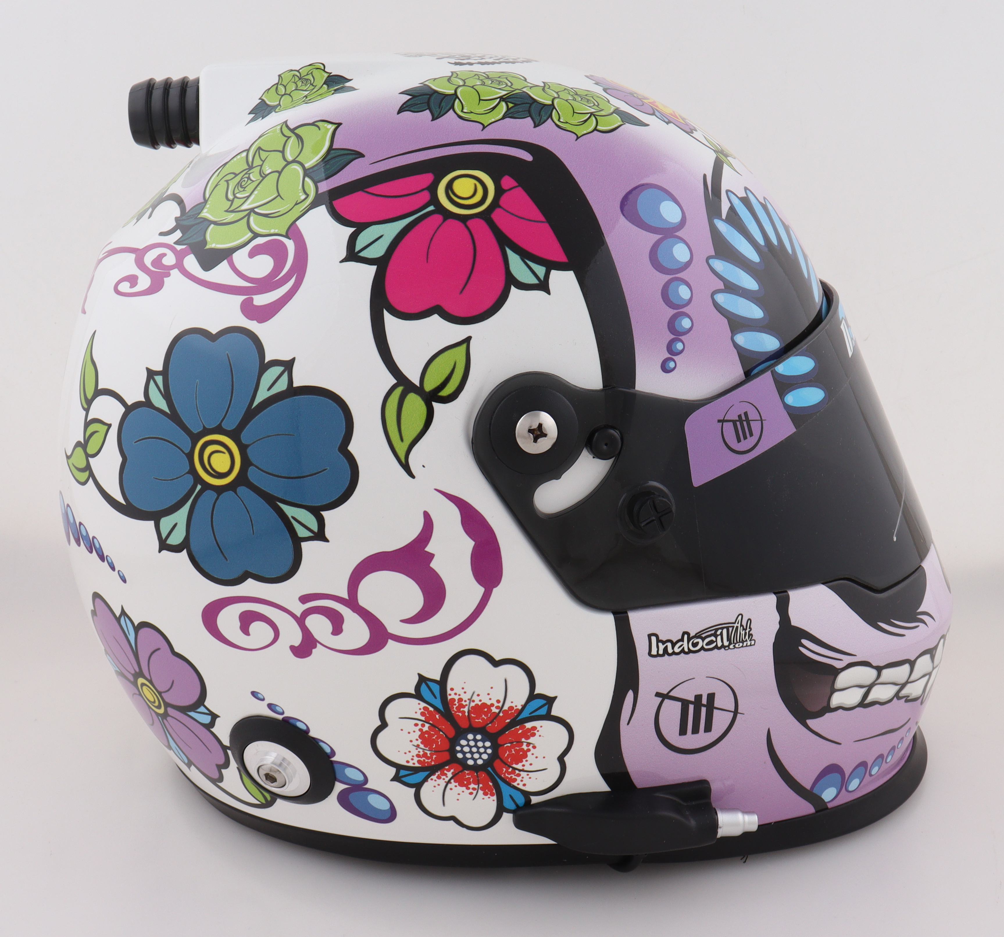 Daniel Suarez Signed NASCAR Full-Size Helmet (Suarez) at PristineAuction.com Daniel Suarez Signed NASCAR Full-Size Helmet (Suarez) at PristineAuction.com