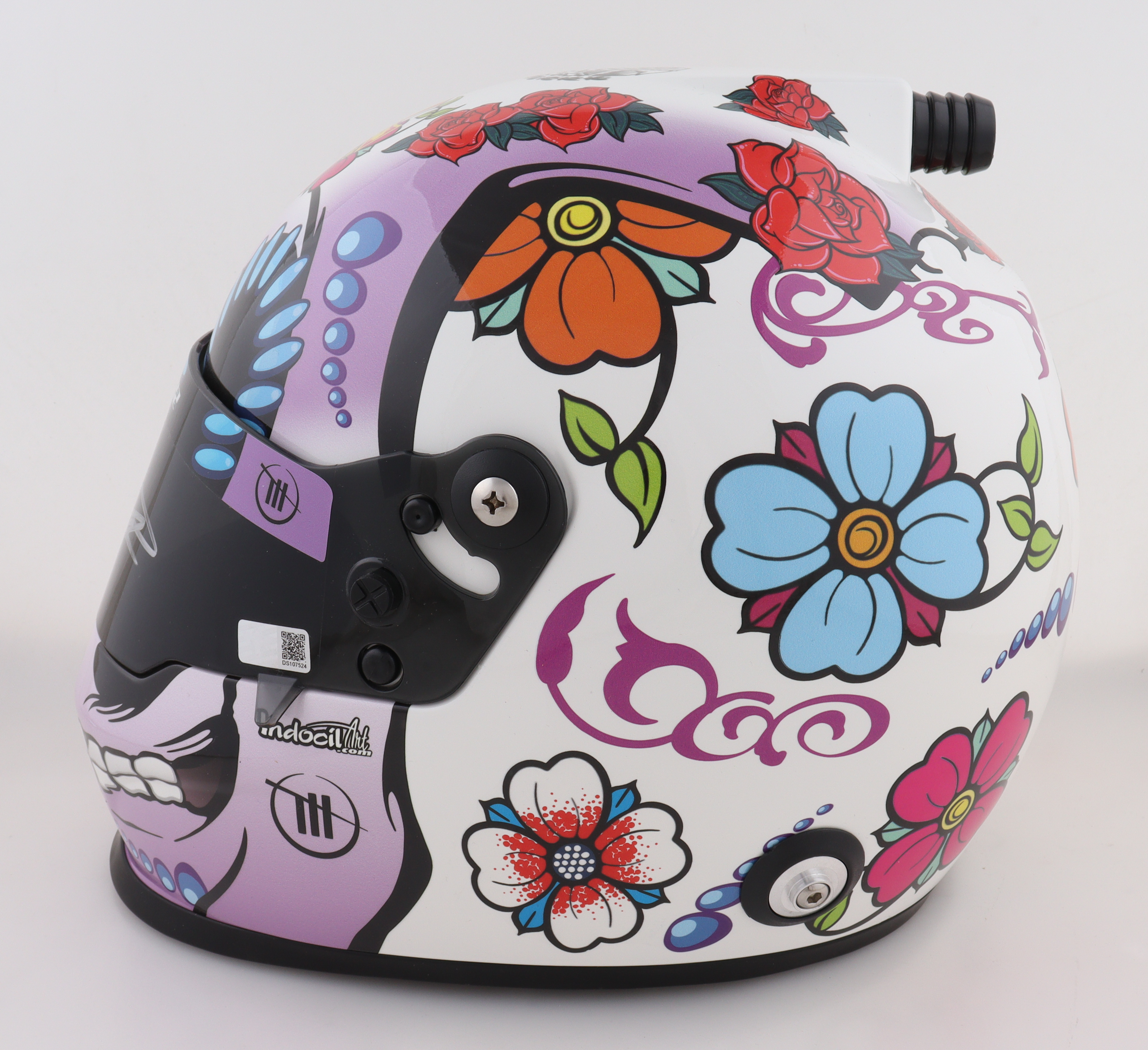 Daniel Suarez Signed NASCAR Full-Size Helmet (Suarez) at PristineAuction.com Daniel Suarez Signed NASCAR Full-Size Helmet (Suarez) at PristineAuction.com