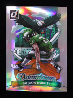Saquon Barkley 2025 Donruss Downtown! Oversize #7 at PristineAuction.com