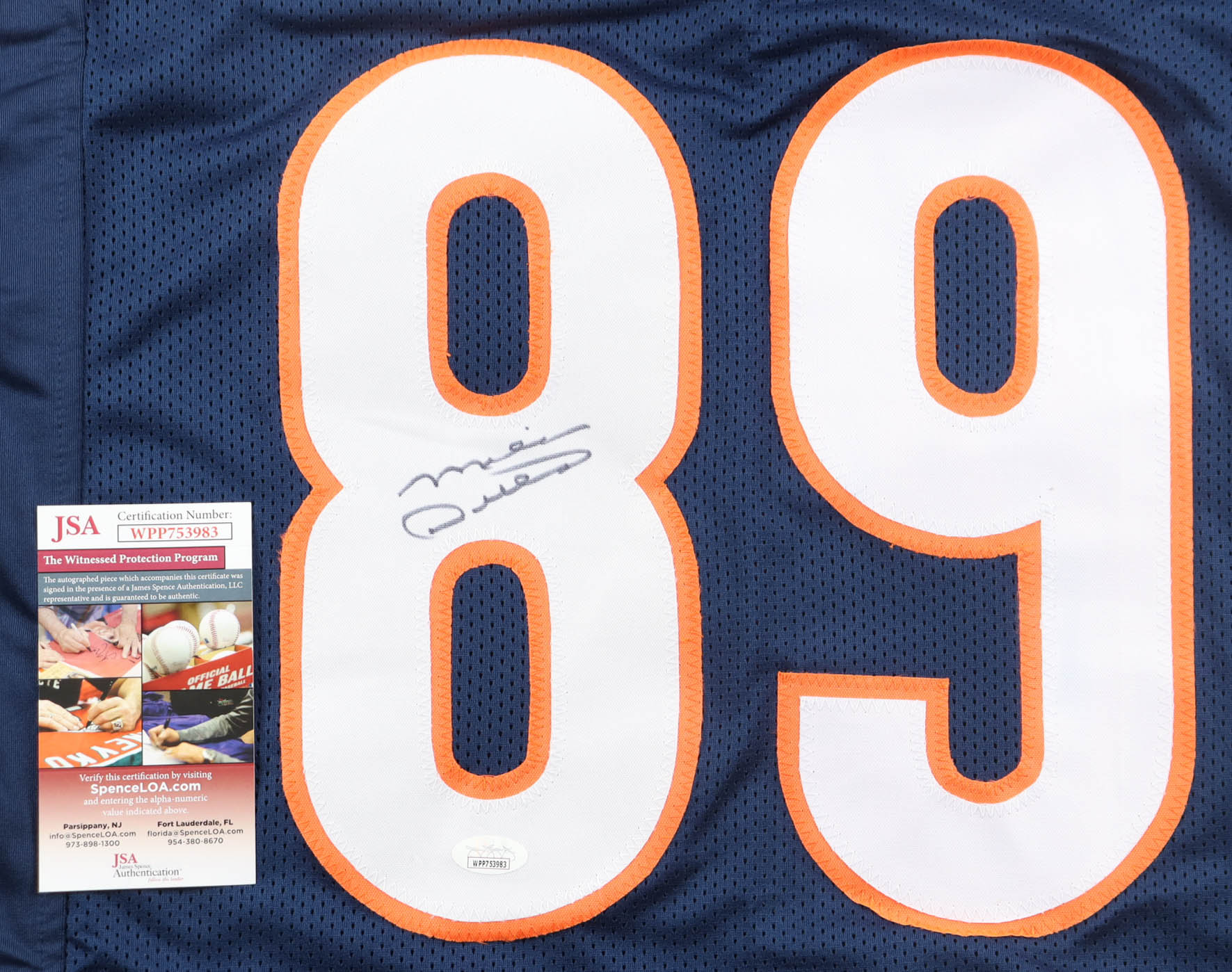 Mike Ditka Signed Jersey (JSA) at PristineAuction.com Mike Ditka Signed Jersey (JSA) at PristineAuction.com