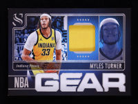 Myles Turner 2024-25 Panini Silhouette NBA Gear #36 at PristineAuction.com