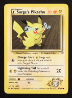 Lt. Surge's Pikachu 2000 Pokemon Gym Heroes Unlimited #81 at PristineAuction.com