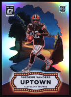 Shedeur Sanders 2025 Donruss Optic Uptown #18 RC at PristineAuction.com