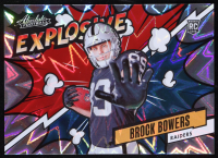 Brock Bowers 2024 Absolute Explosive #8 RC at PristineAuction.com