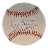 Don Sutton Signed ONL Baseball Inscribed "324 - HOF 98" (JSA) at PristineAuction.com