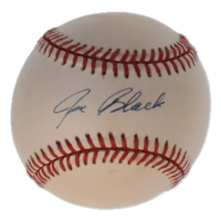 Joe Black Signed ONL Baseball (JSA) at PristineAuction.com