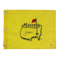 Jack Nicklaus Signed Masters Tournament Golf Pin Flag (PSA) at PristineAuction.com