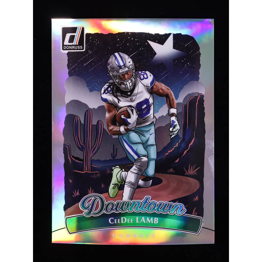 CeeDee Lamb 2025 Donruss Downtown! Oversize #9 at PristineAuction.com