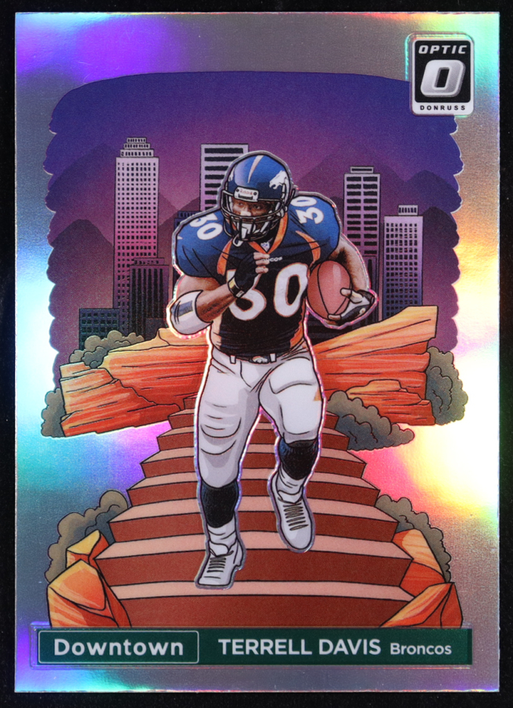 Terrell Davis 2024 Donruss Optic Downtown #24