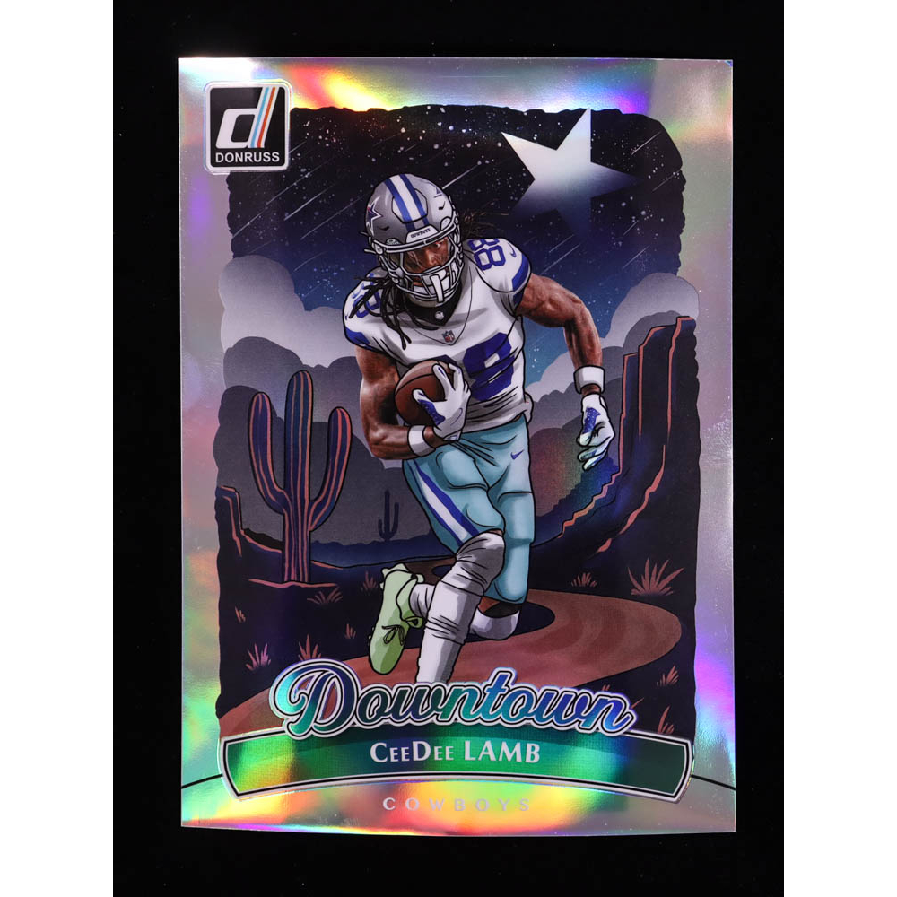 CeeDee Lamb 2025 Donruss Downtown! Oversize #9 at PristineAuction.com