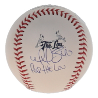 Willson Contreras Signed OML Cardinals City Connect Logo Baseball Inscribed "For the Lou" (JSA) at PristineAuction.com