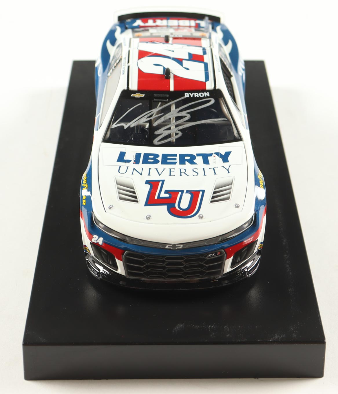 William Byron Signed 2025 #24 Liberty University | 1:24 Diecast Car (PA) at PristineAuction.com William Byron Signed 2025 #24 Liberty University | 1:24 Diecast Car (PA) at PristineAuction.com