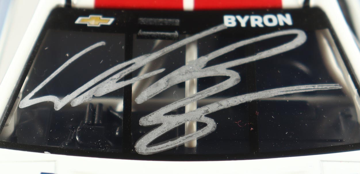 William Byron Signed 2025 #24 Liberty University | 1:24 Diecast Car (PA) at PristineAuction.com William Byron Signed 2025 #24 Liberty University | 1:24 Diecast Car (PA) at PristineAuction.com
