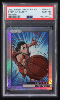 Stephen Curry 2022-23 Panini Prizm Draft Picks Manga #6 (PSA 10) at PristineAuction.com