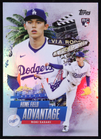Roki Sasaki 2025 Topps Home Field Advantage #HA41 RC at PristineAuction.com