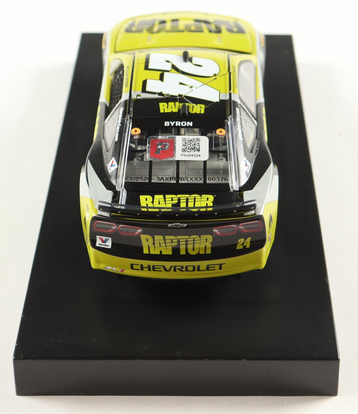 William Byron Signed 2025 #24 Raptor | 1:24 Diecast Car (PA) at PristineAuction.com William Byron Signed 2025 #24 Raptor | 1:24 Diecast Car (PA) at PristineAuction.com