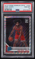 Coby White 2019-20 Donruss Optic Fanatics Box Set #180 RR RC (PSA 10) at PristineAuction.com